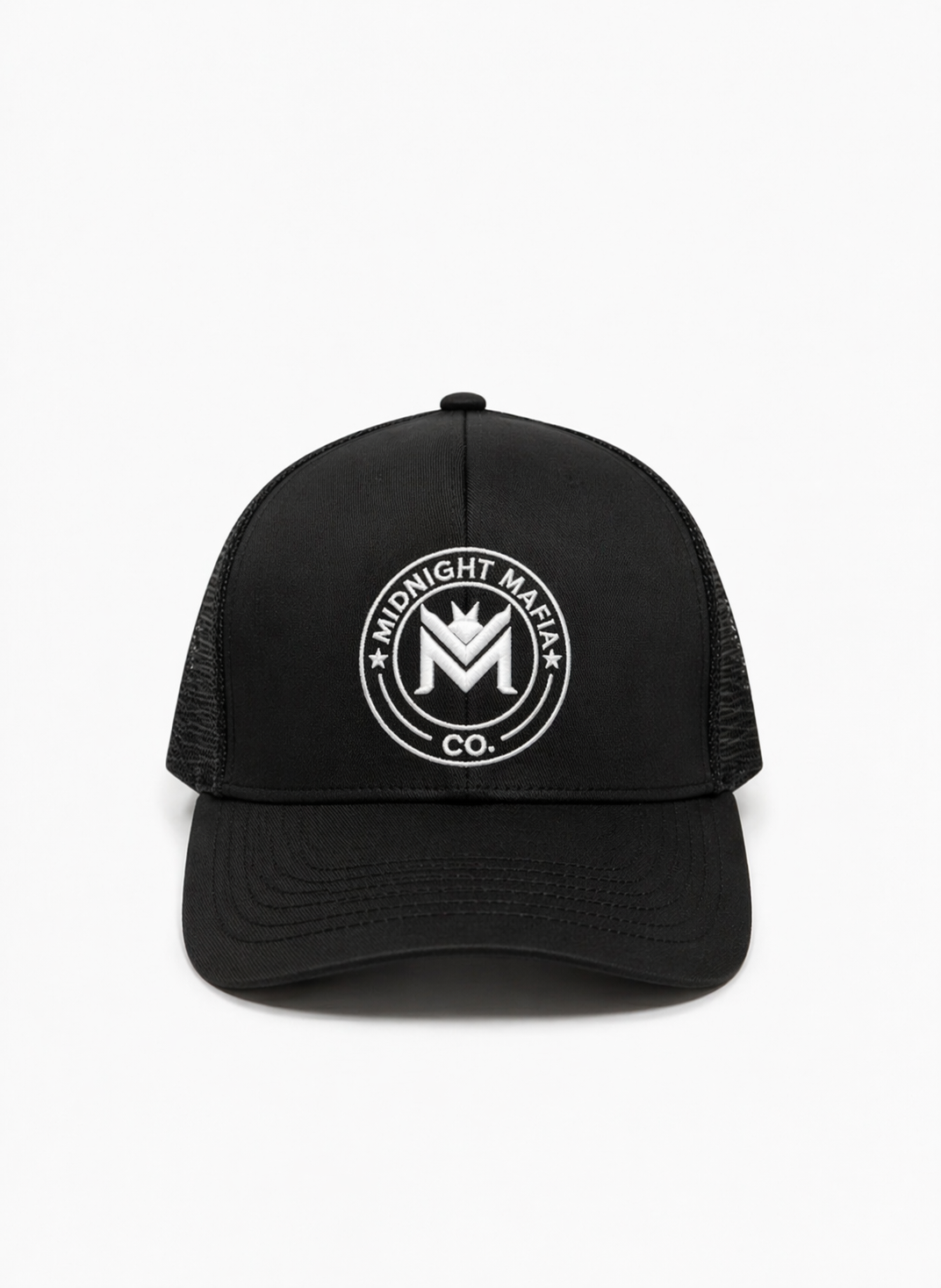 Midnight mafia trucker - black/white