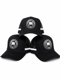 Midnight mafia trucker - black/white