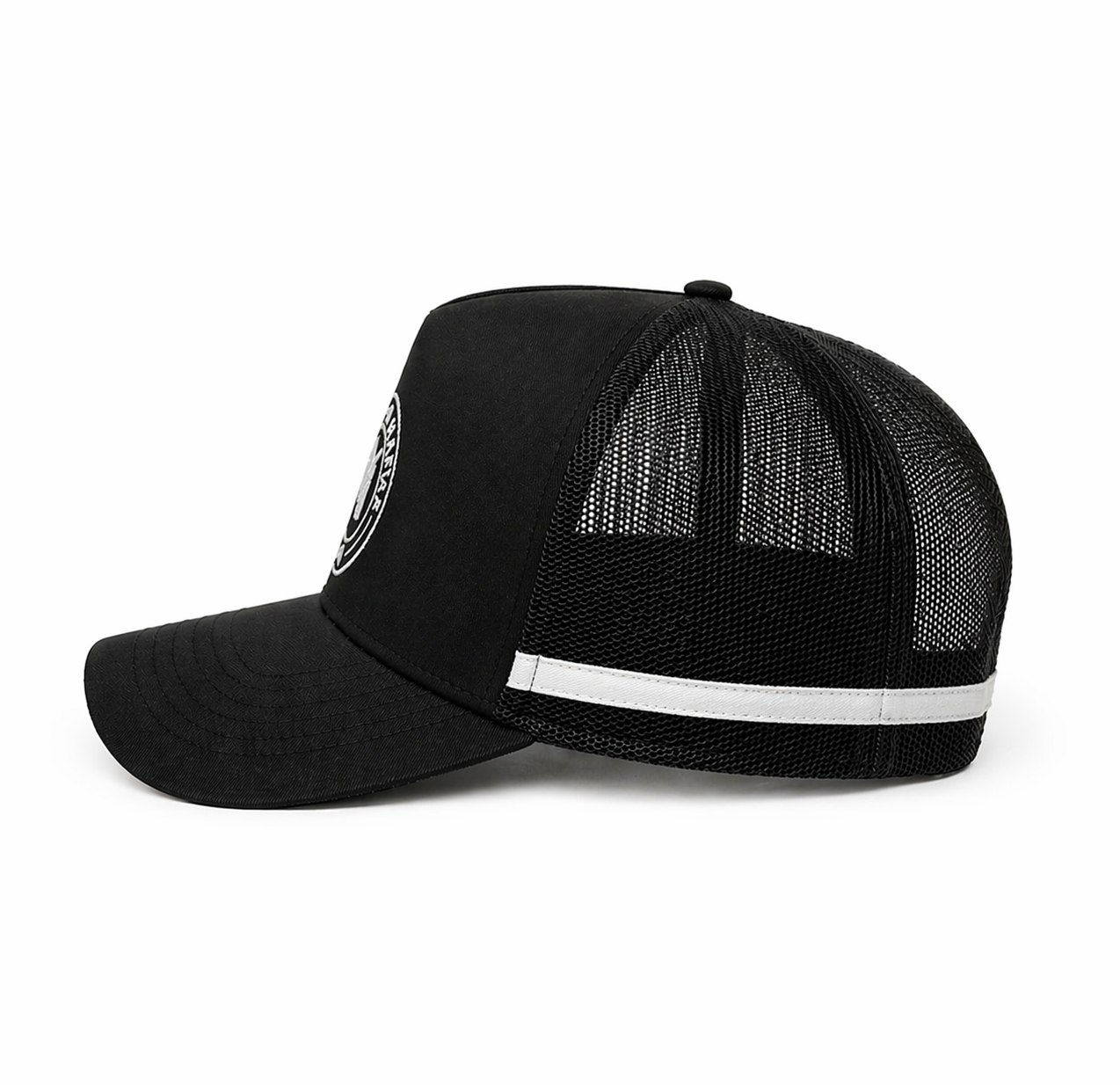 Midnight mafia trucker - black/white